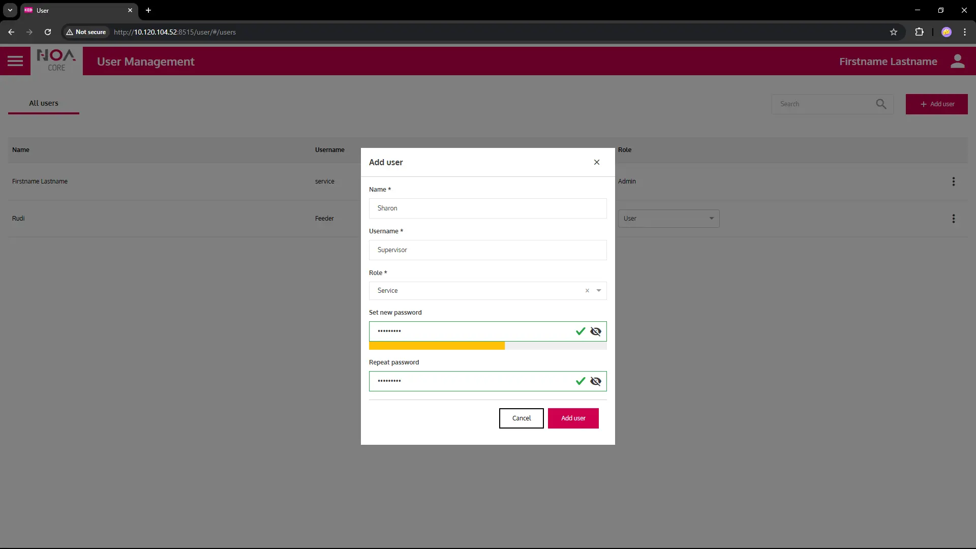 User Management